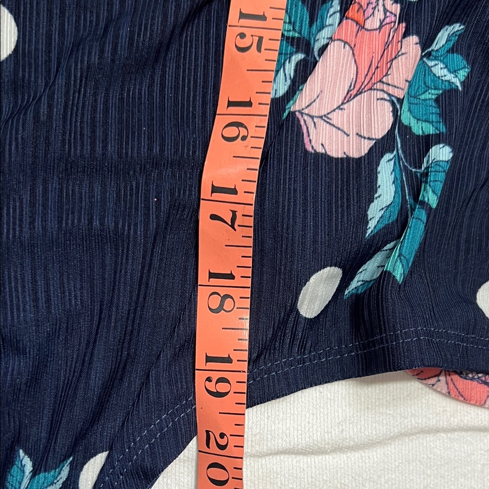 Secret Treasures Floral Polka Dot PJ top and bottom - Picture 9 of 11